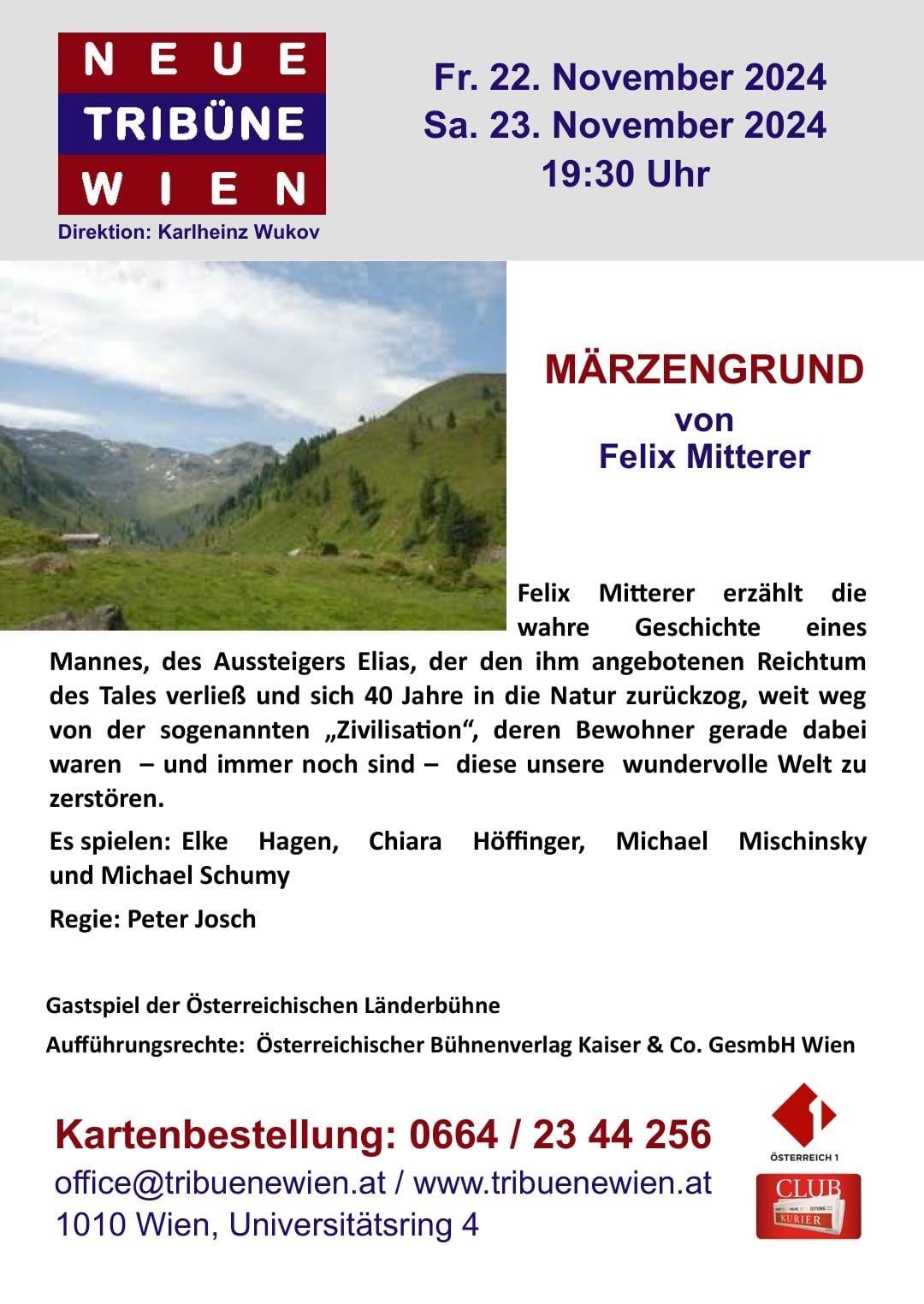 Märzengrund von Felix Mitterer